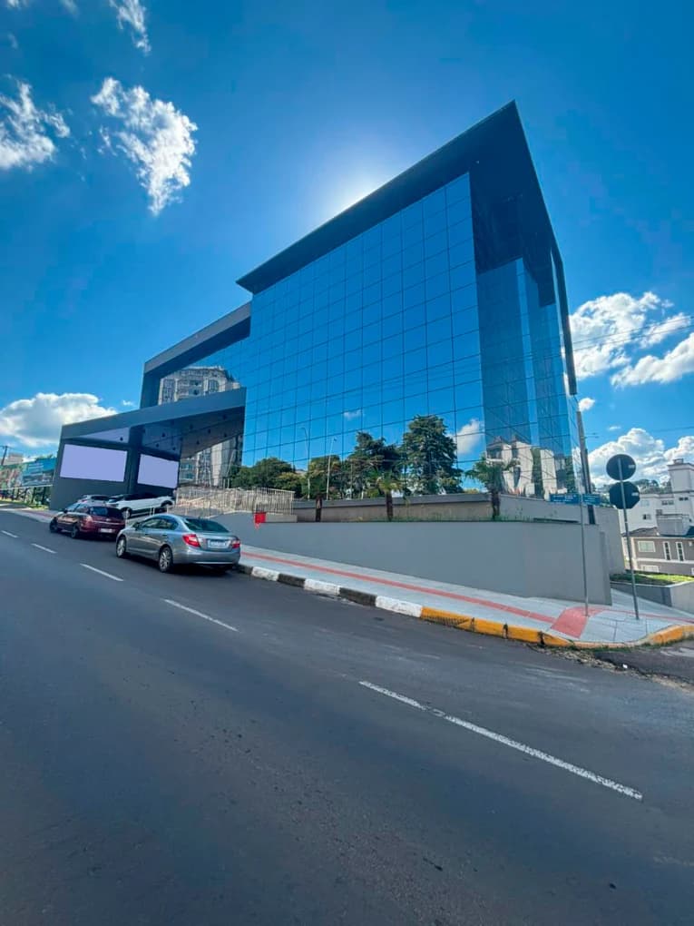 Fachada da LINEARE Odontologia, em Lages/SC